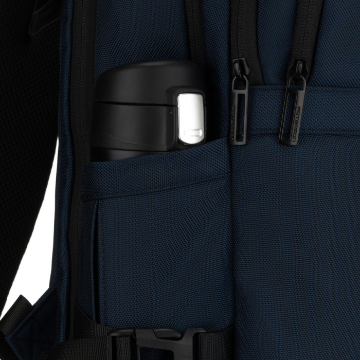 Rucsac de călătorie bleumarin din poliester cu compartiment pentru laptop și bretele reglabile - Peterson PTR-PTN HY241-7031 NAVY [23]