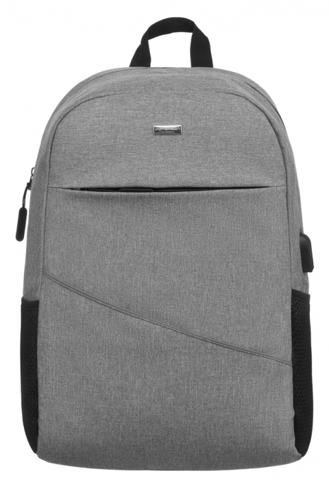 Rucsac mare pentru laptop , cu port USB - Peterson PTR-PTN 32702-6601 D GRA [2]