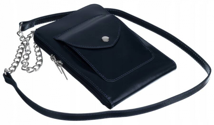 Mini geanta de dama din piele naturala PTR-4822-SB-4684 NAV [7]