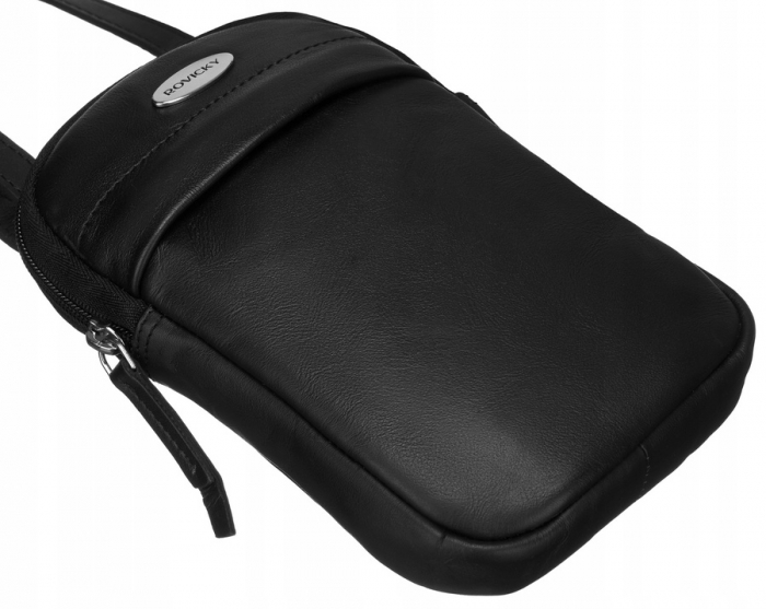 Geanta de mana mica de dama din piele naturala - Rovicky PTR-R-403-23-NS-0959 BL [7]