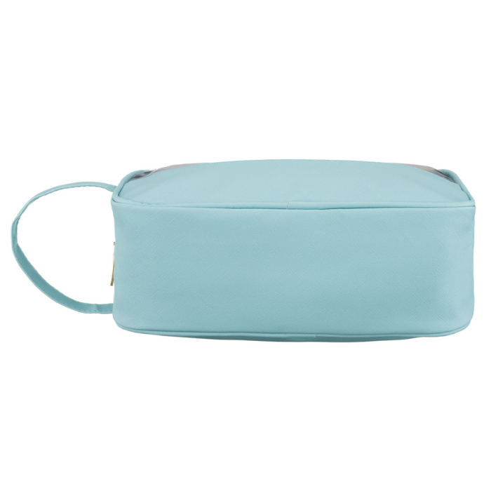 Geantă cosmetică albastră din material sintetic cu panou transparent - Peterson PTR-PTN KOS-DA-21 L.BLUE [5]