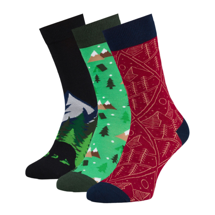 Set de șosete bărbătești cu modele outdoor în mărimile 38-44 - Peterson PTR-PTN SML-S3W-EX-38-44 [9]