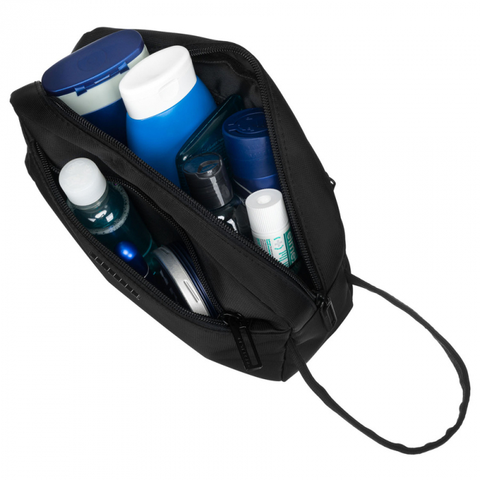 Geantă pentru cosmetice de călătorie din poliester neagră pentru bărbați - Peterson PTR-PTN KOS-YG-01 BLACK [6]