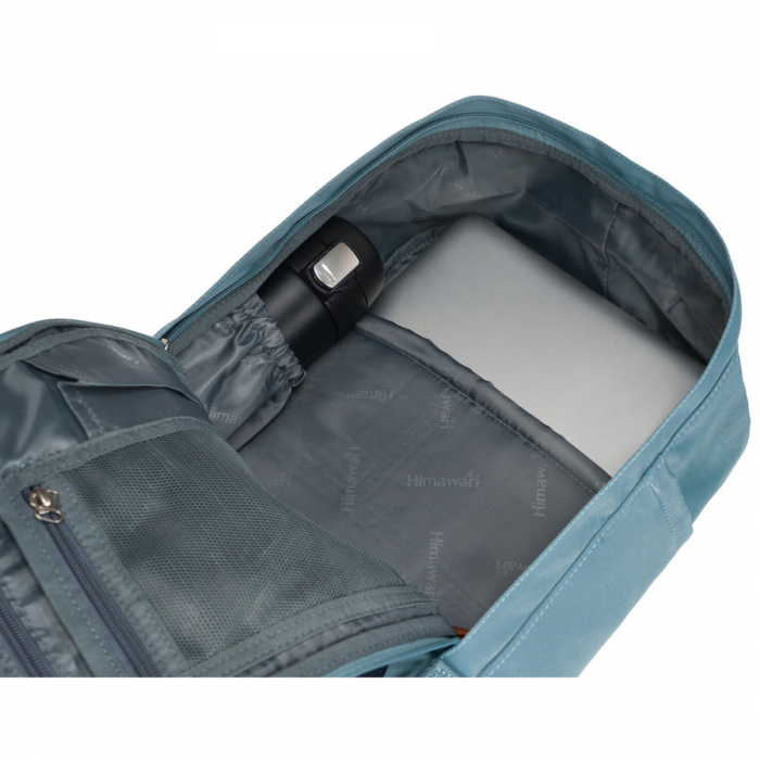 Rucsac urban albastru cu spațiu pentru laptop - Himawari PTR-188L-75(1) [11]
