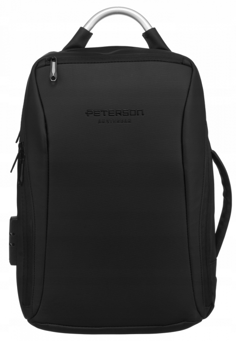 Rucsac mare și încăpător, cu port USB și spațiu pentru laptop - Peterson PTR-PTN 2304-2665 BL [2]