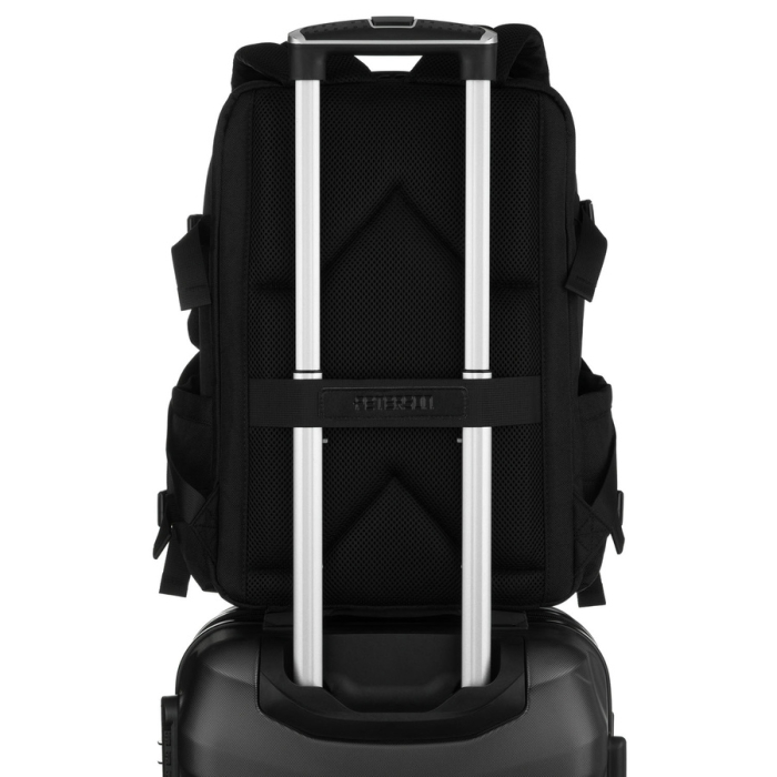 Rucsac de călătorie negru din poliester cu spațiu pentru laptop - Peterson PTR-PTN HY241-6867 BLACK [9]