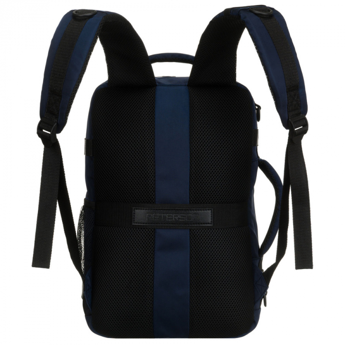 Rucsac de călătorie bleumarin cu două compartimente și închidere cu fermoar - Peterson PTR-PTN BIELIK-6507 NAVY [5]