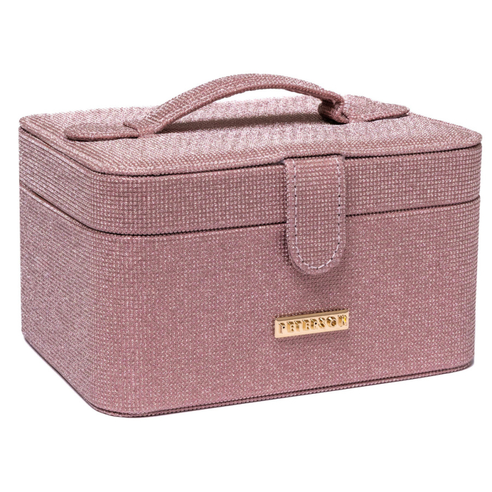 Cutie de bijuterii roz cu închidere magnetică - Peterson PTR-PTN SZK-09-3125 ROSE [4]