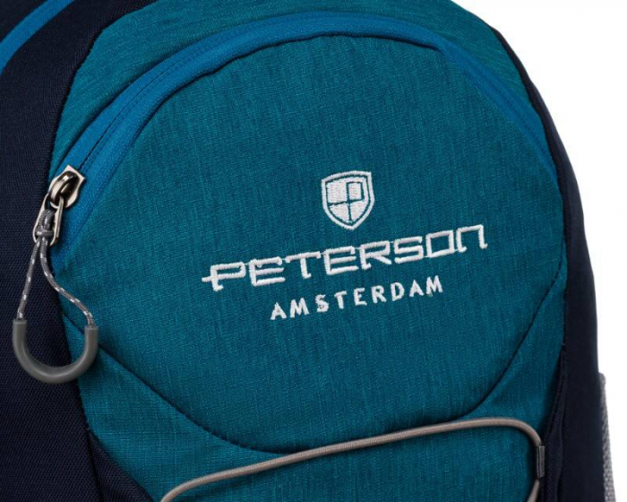 Rucsac usor pentru excursii cu buzunare si fermoar - Peterson PTR-PTN JPS-03-8573 B-NA [3]