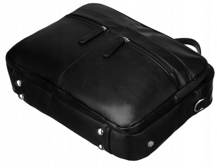 Geanta barbateasca pentru laptop pana la 14 inchi din piele ecologica - Peterson PTR-PTN LAP-1508-PUD-123 [11]