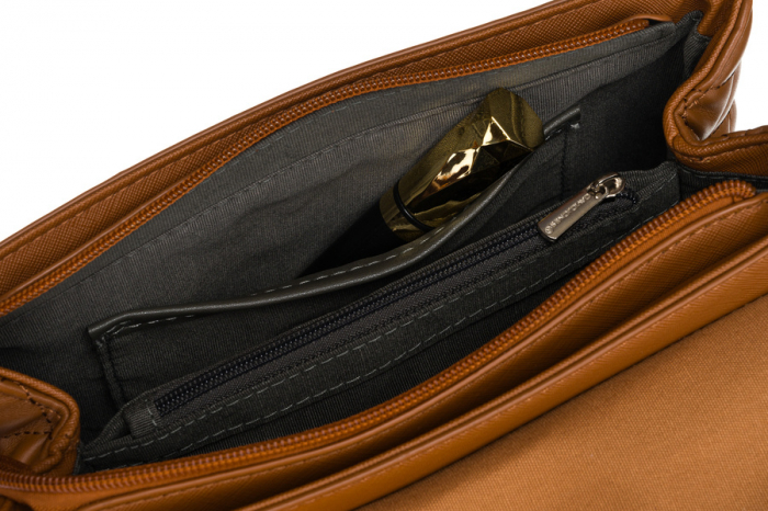 Geantă de damă cu accesorii argintii - David Jones PTR-6835-1 CO [9]