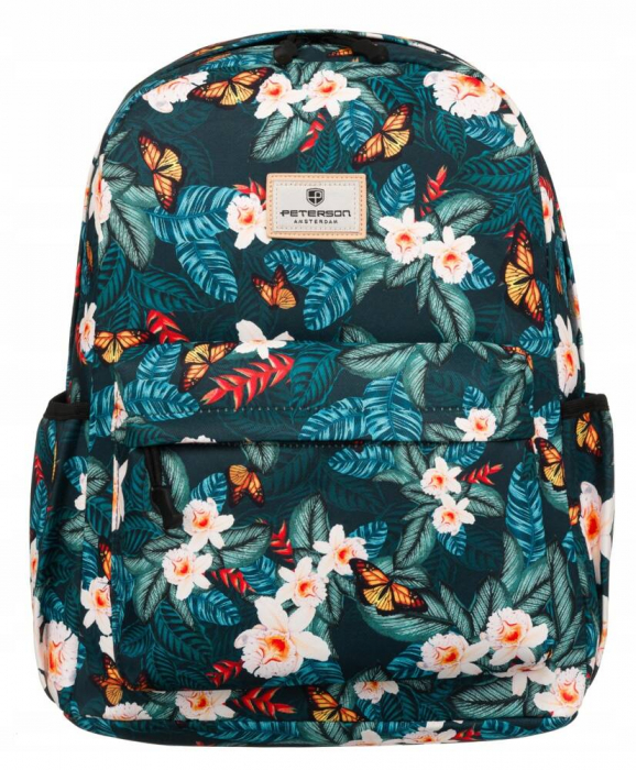 Rucsac mare, încăpător pentru femei, cu spațiu pentru laptop - Peterson PTR-PTN 77702-8032 PRINT [2]