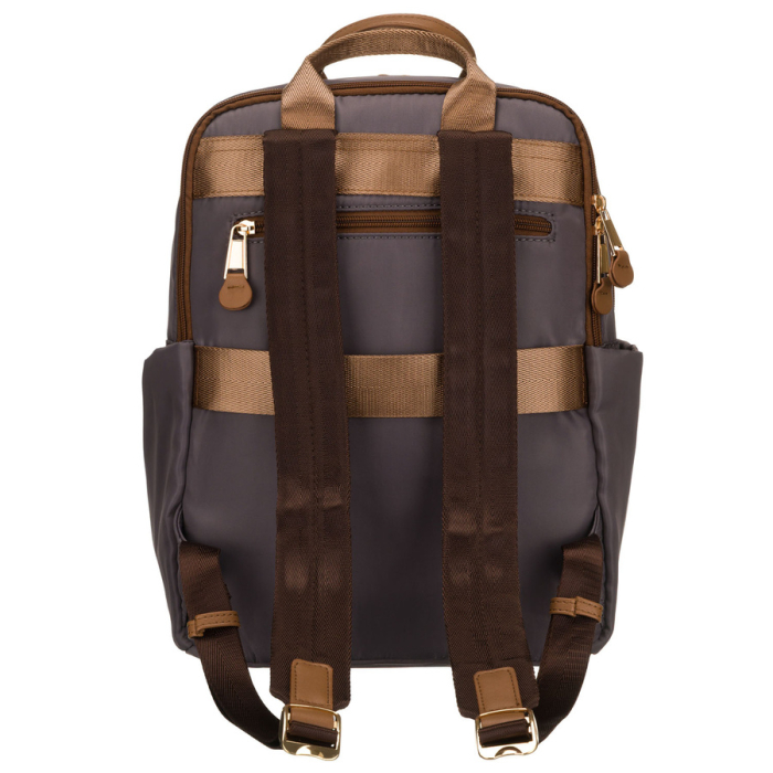 Rucsac gri din nylon pentru oraș, pentru femei - Peterson PTR-PTN JN-08-0030 GRAY [9]