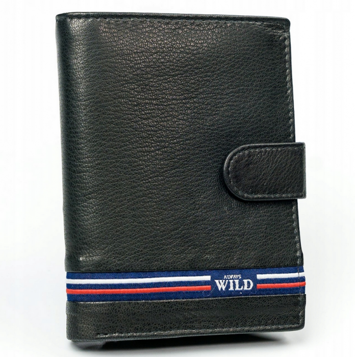 Portofel barbati din piele naturala Always Wild PTR-N4L-GV-7795 BL [1]