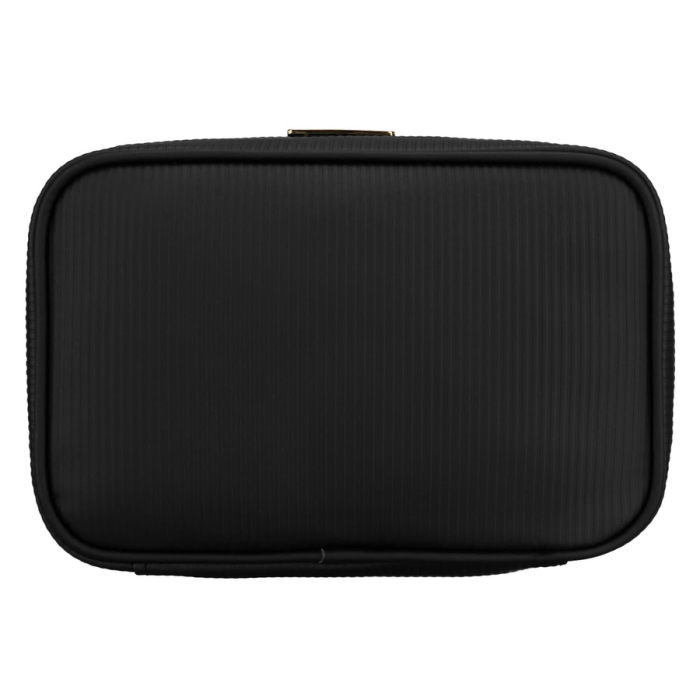 Geantă cosmetică neagră din material sintetic cu mâner practic - Peterson PTR-PTN KOS-DA-11P BLACK [4]