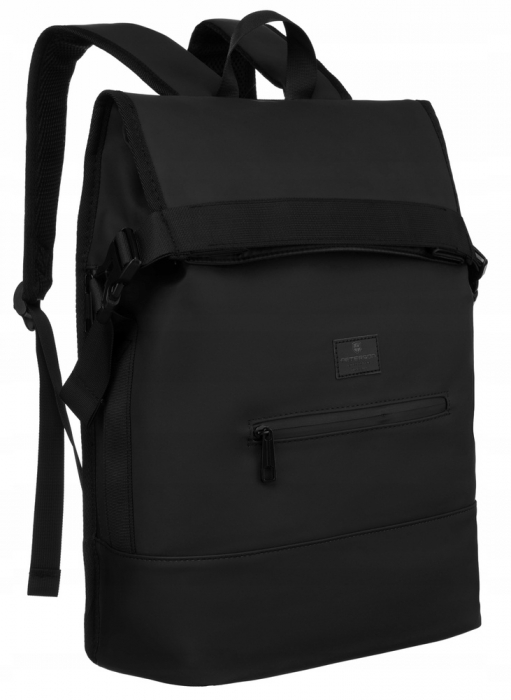 Rucsac negru impermeabil cu cataramă - Peterson PTR-PTN BERLIN-9077 BL [1]