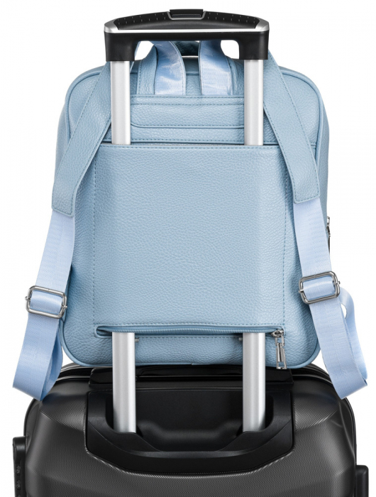 Rucsac urban de dama din piele ecologica - Rovicky PTR-R-PL-29601-3684 BLU [4]