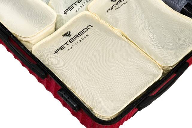 Set de organizatori de călătorie pentru o valiză - Peterson PTR-PTN OP-SET6-9411 KHA [4]
