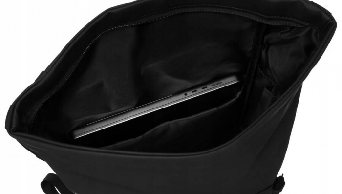 Rucsac mare de oraș din material impermeabil de culoare neagră - Peterson PTR-PTN NAIROBI-9152 BL [9]