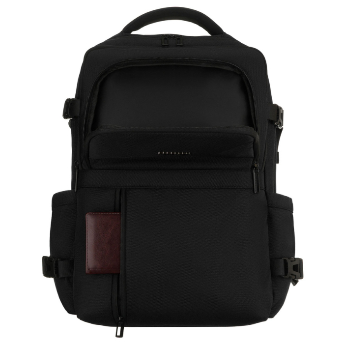 Rucsac de călătorie negru din poliester cu spațiu pentru laptop - Peterson PTR-PTN HY241-6867 BLACK [5]