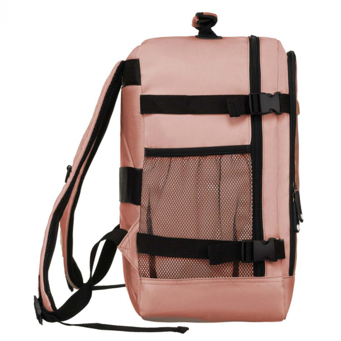 Rucsac spațios, pentru cabină de călătorie, cu port USB în culoarea roz - Peterson PTR-PTN APP-6653 PINK [6]