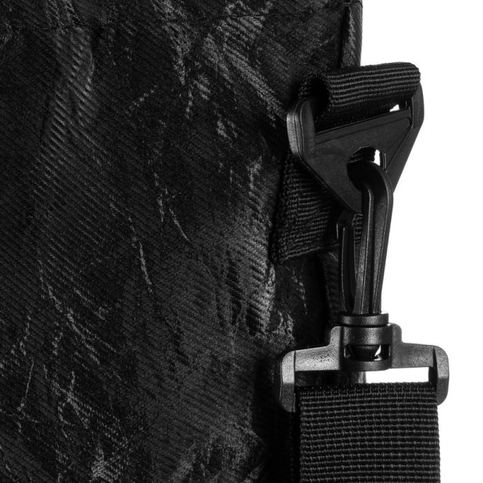 Geantă mare de damă neagră cu model, închisă cu fermoar - Rovicky PTR-R-TZ15605-2424 BLACK [5]