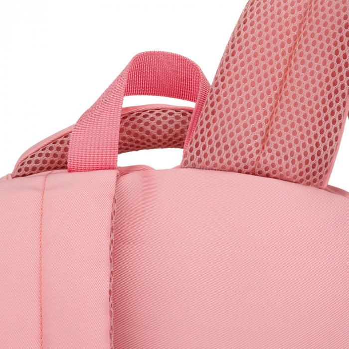 Rucsac școlar elegant din poliester roz cu bretele reglabile - Peterson PTR-PTN 8594-1396 PINK [19]