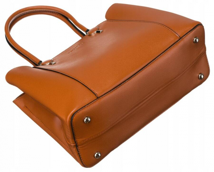 Geanta de dama incapatoare din piele ecologica - Flora&Co PTR-F2581 CAMEL [10]