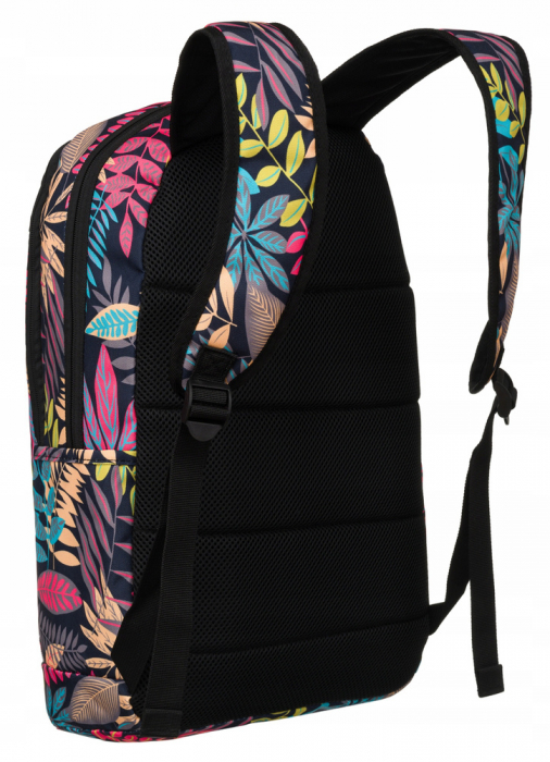 Rucsac clasic de damă din poliester cu model de plante - Rovicky PTR-R-PST-9343 10 [4]