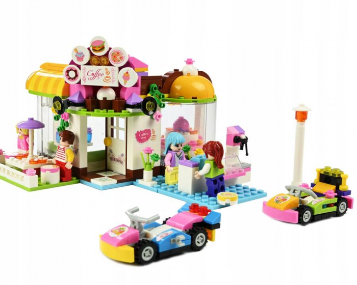 Set de blocuri Cafeneaua noastră - Cedar4Kids PTR-ZZK-2042-LX.A063 MIX [3]