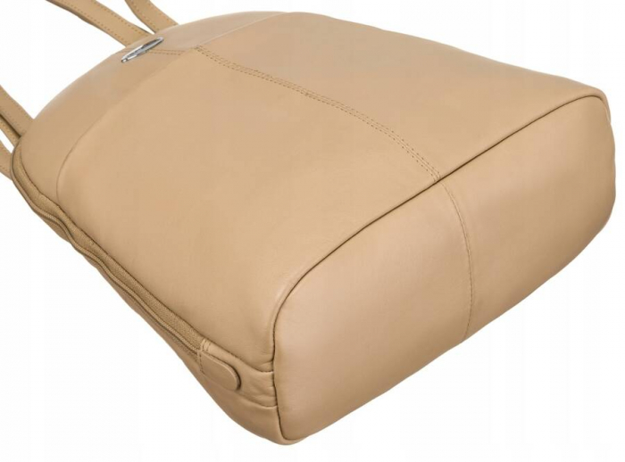 Rucsac mic, din piele, pentru femei - Rovicky PTR-R-311-22-NS-0874 BEI [7]