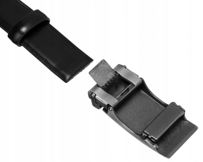 Curea barbati din piele naturala Peterson PTR-PTN A006 BL [5]