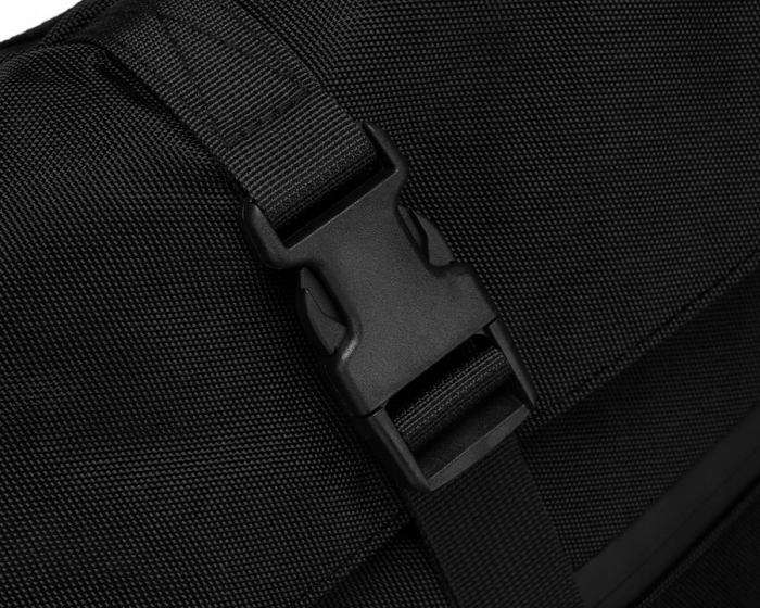 Rucsac sport negru rulat cu curele reglabile - Peterson PTR-PTN RIO-9114 BL [12]
