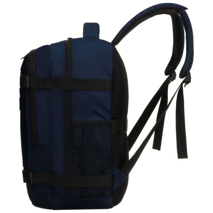 Rucsac de călătorie bleumarin cu două compartimente și închidere cu fermoar - Peterson PTR-PTN BIELIK-6507 NAVY [2]