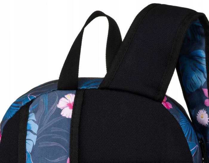 Rucsac clasic de damă din poliester cu model de plante - Rovicky PTR-R-PST-9282 04 [8]