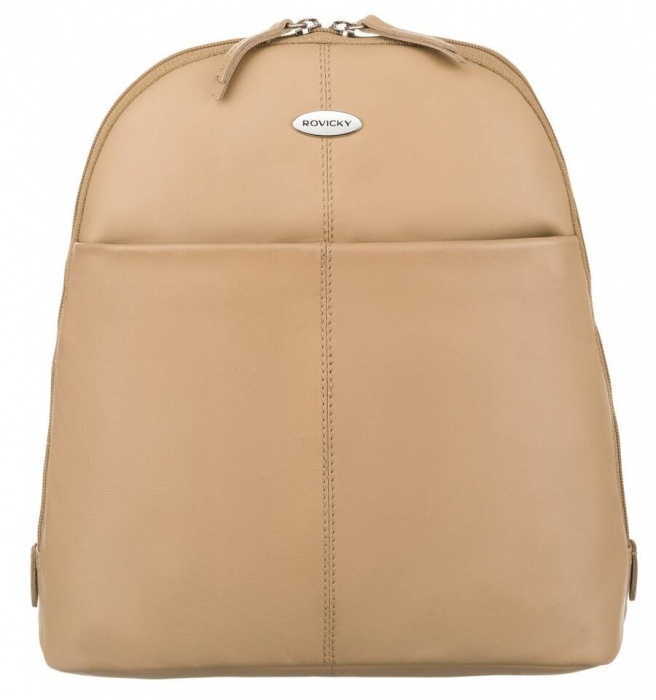 Rucsac mic, din piele, pentru femei - Rovicky PTR-R-311-22-NS-0874 BEI [2]