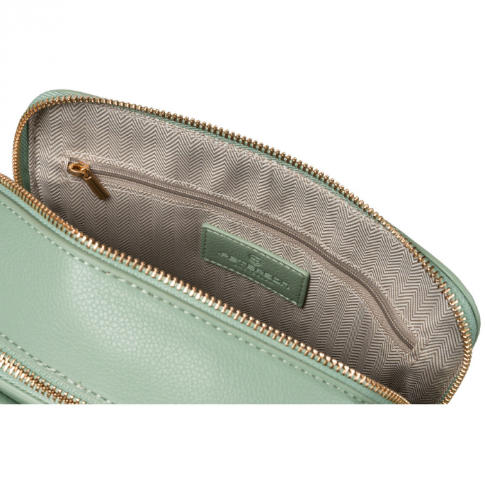 Geantă de damă la modă, de culoare verde, din piele ecologică - Peterson PTR-PTN TOR-ALE-21 KH [8]