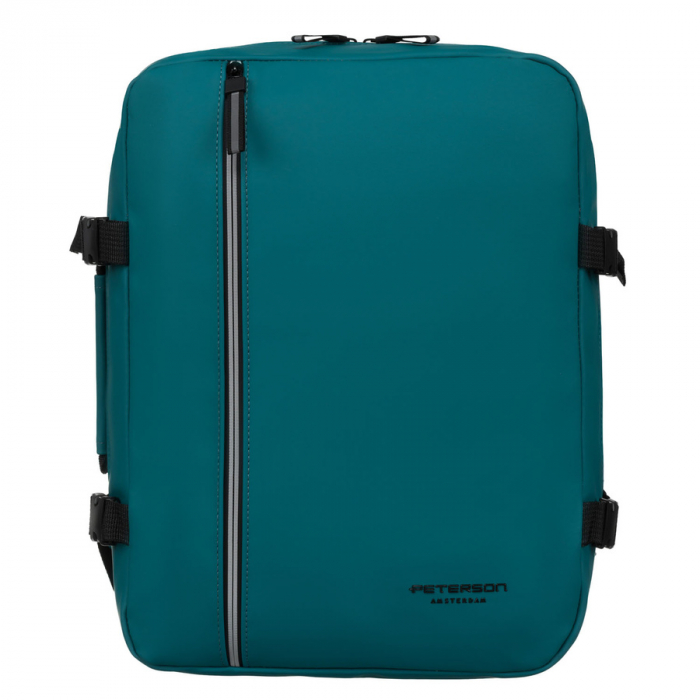 Rucsac de călătorie turcoaz cu , curele reglabile - Peterson PTR-PTN SKYLINE-8657 TUR [2]