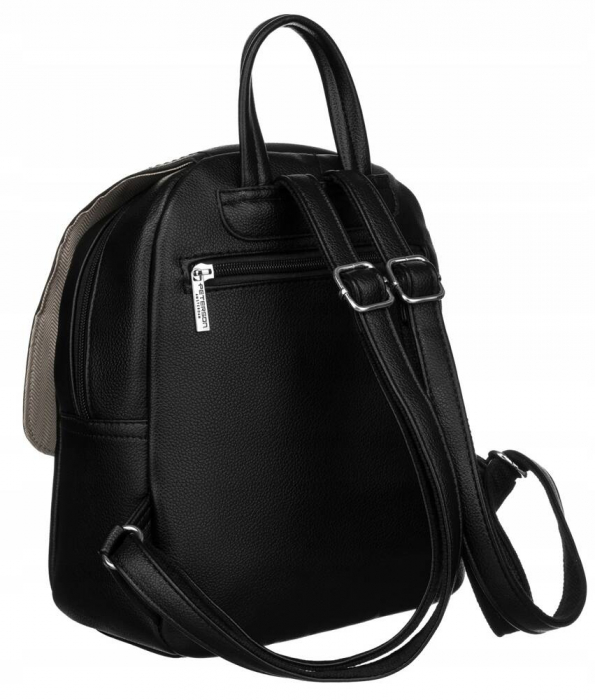 Rucsac clasic de dama din piele ecologica - Peterson PTR-PTN 6739-0227 BL [3]