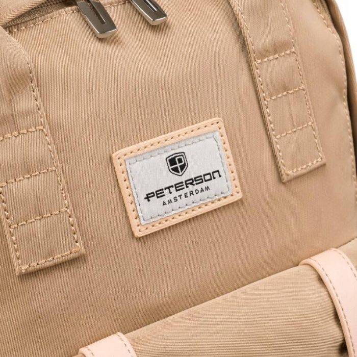 Rucsac de dama urban, mare, din poliester - Peterson PTR-PTN 79905-7950 BE [5]