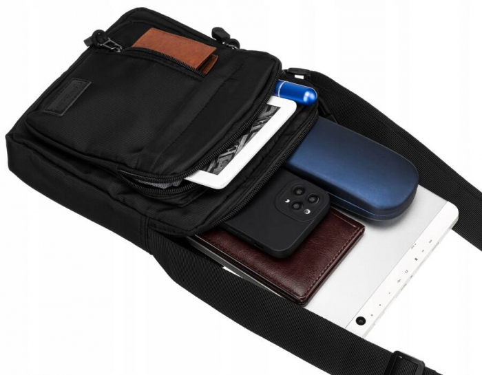 Geanta messenger urbana pentru barbati din poliester - Peterson PTR-PTN 99037-6885 BL [6]