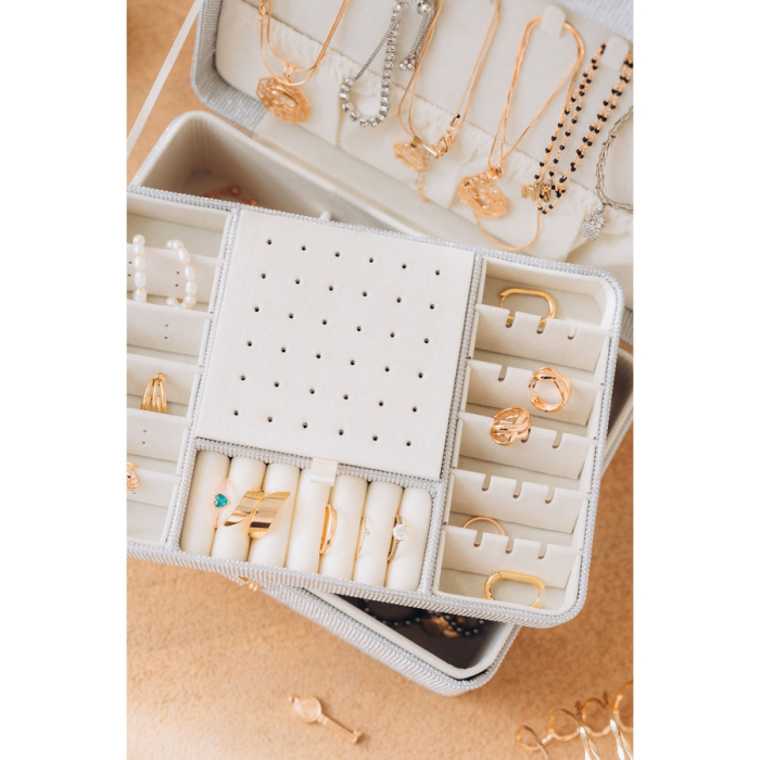 Cutie elegantă din argint cu zăvor și cheie - Peterson PTR-PTN SZK-08-3101 SILV [11]