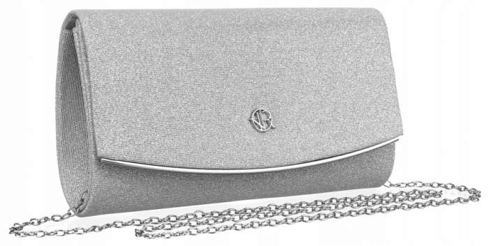 Poseta de seara cu sclipici pentru dama - Rovicky PTR-R-XS013-8597 SIL [1]