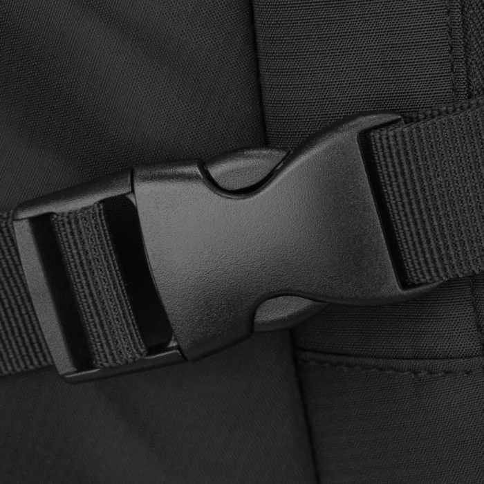 Rucsac spațios din poliester negru, cu compartiment pentru laptop și retractor - Peterson [13]