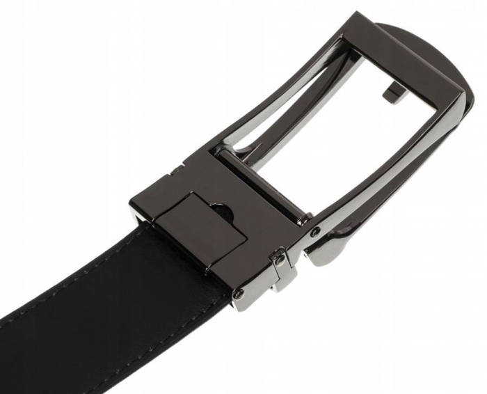 Curea barbati din piele naturala Peterson PTR-PTN AB35-125-01 BL [4]