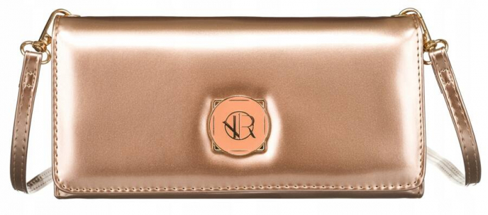 Mini geantă clutch de culoare aurie cu buzunar pentru telefon - Rovicky PTR-R-MW-01-6052 GOLD [2]