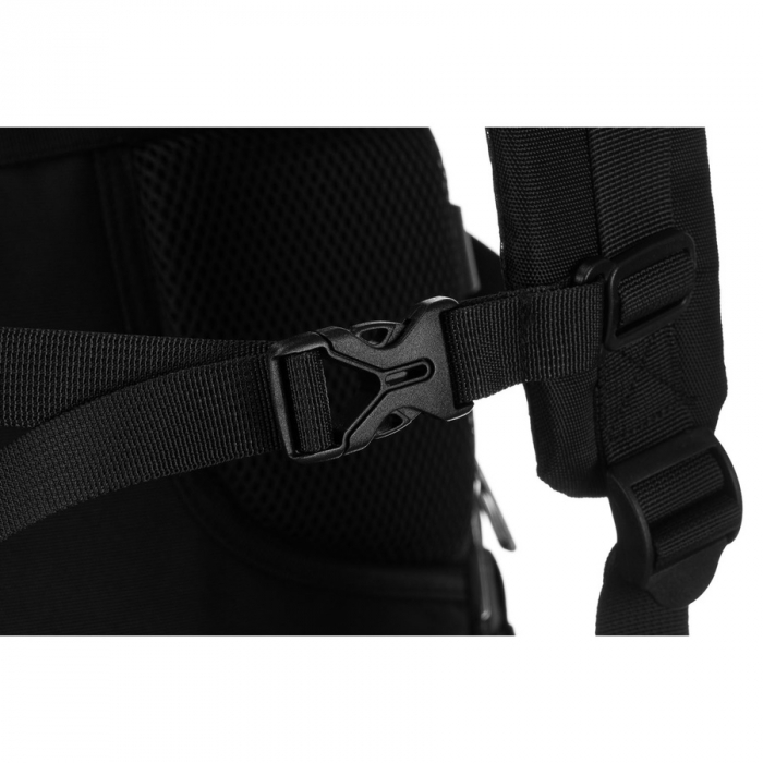 Rucsac negru de călătorie cu spațiu pentru laptop, perfect pentru bagajul de mână în avion - Peterson PTR-PTN 24403-6935 BLACK [19]