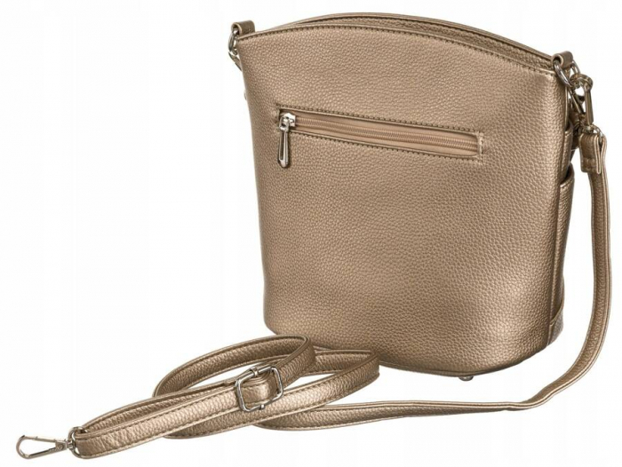 Geanta de dama cu bareta si maner detasabil - David Jones PTR-F6938 TA [3]
