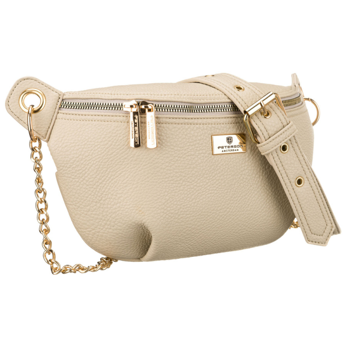 Geantă elegantă de damă din piele ecologică tip borseta - Peterson PTR-PTN MIS-06-2003 BEIG [1]