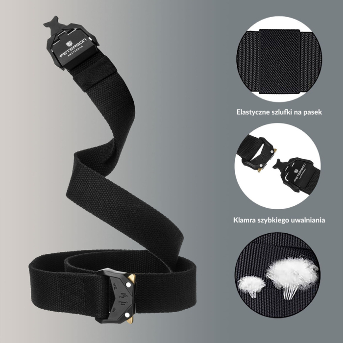 Curea din țesătură cu cataramă QR - Peterson PTR-PTN PAR2 [11]